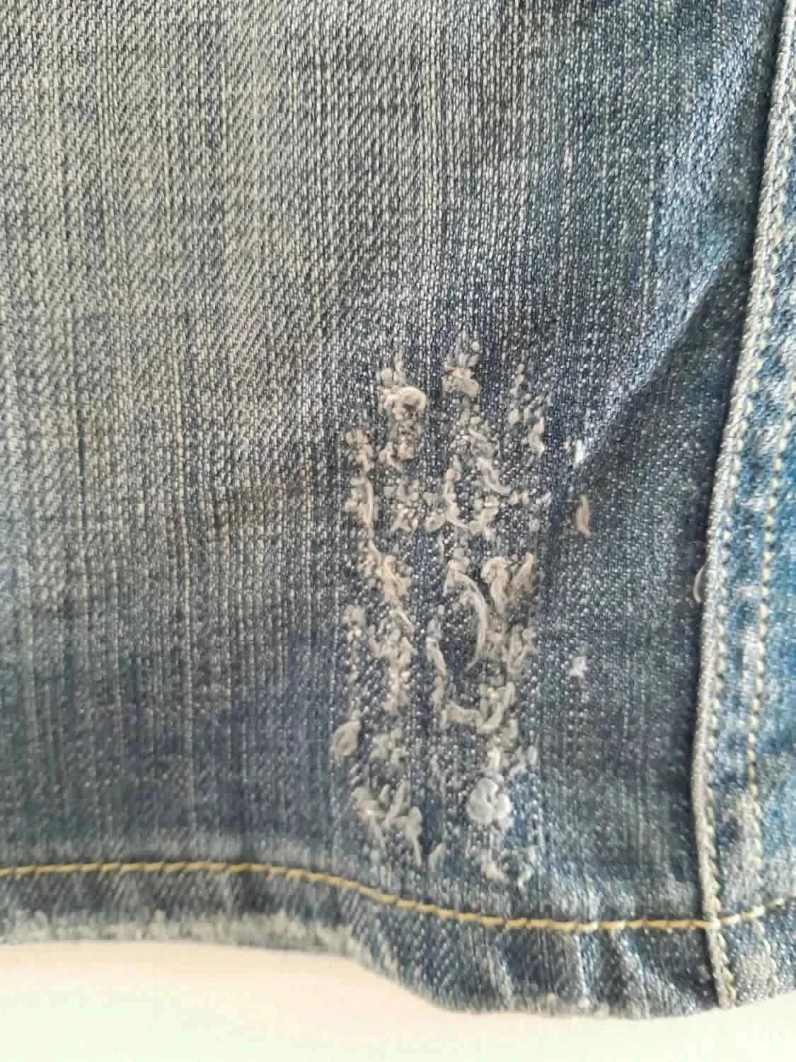 Jupe en jeans, taille L (40) Marque Revers jeans – photo 5